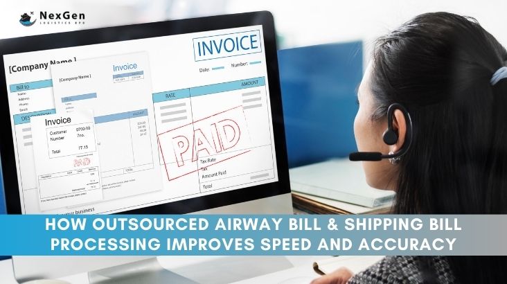 Airway and Shipping Bill Processing service
